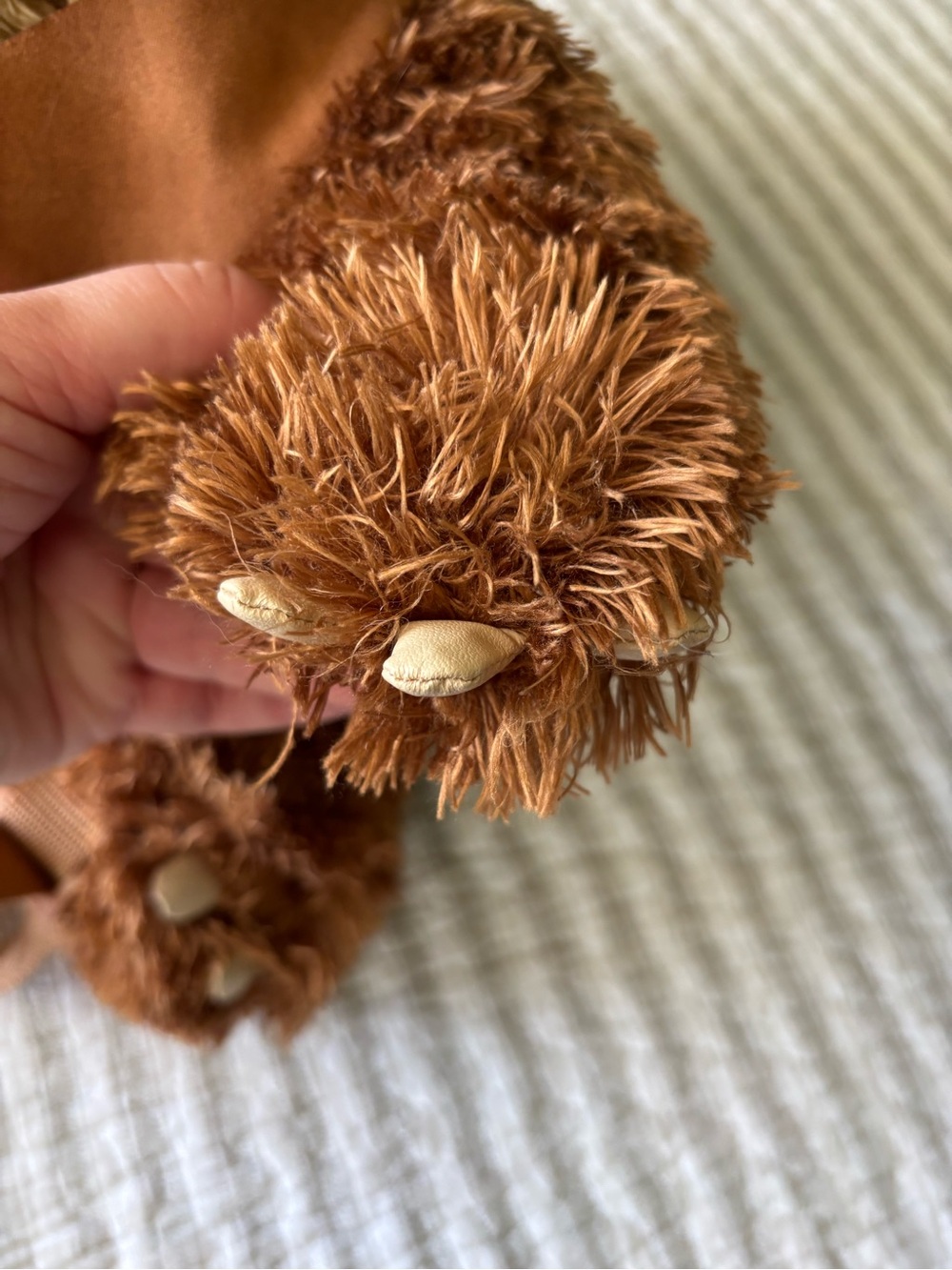 Disney Parks 2025 Star Wars Wicket the Ewok Plush Backpack - Picture 6 of 16
